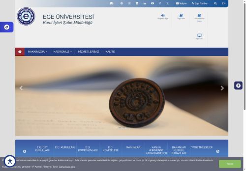 Ege Üniversitesi - Kurul İşleri Şube Müdürlüğü