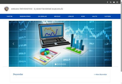 Ankara Üniversitesi İç Denetim Birimi Başkanlığı – İç Denetim Birimi Başkanlığı