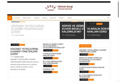Tüketiciler Derneği – tuketicilerdernegi.org.tr