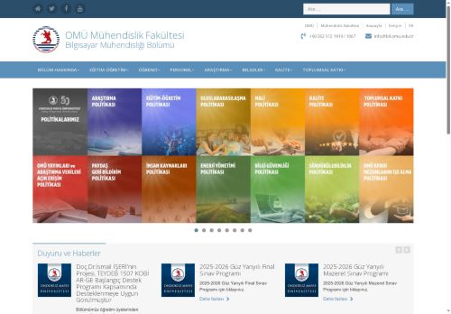 Bilgisayar Mühendisliği Bölümü