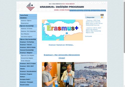Erasmus Öğrenci Değişim Programı