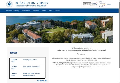 Welcome to Laboratory of Genome Regulation | Laboratory of Genome Regulation