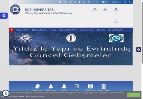 Yıldız İç Yapı Evriminde Güncel Gelişmeler Çalıştayı(YİYE)