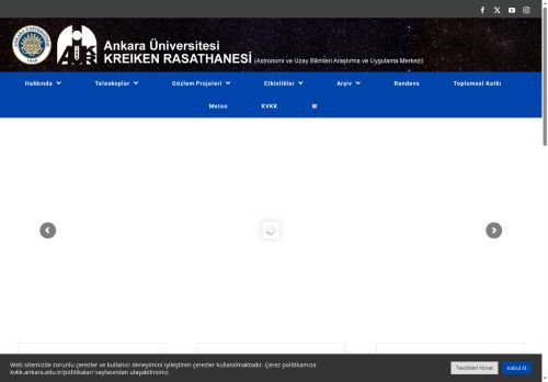 Kreiken Rasathanesi – Ankara Üniversitesi