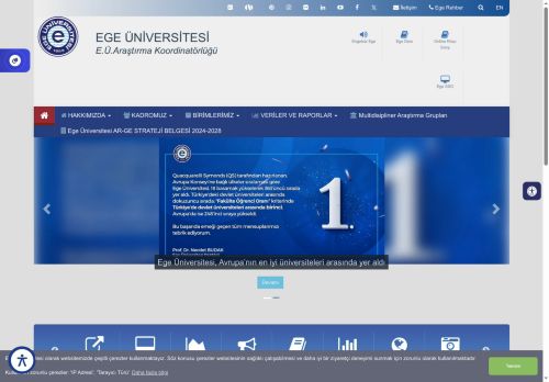 E.Ü.Araştırma Koordinatörlüğü