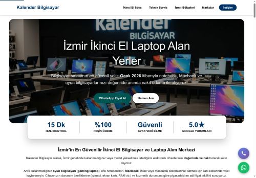 İzmir Bilgisayar Alan Yerler | 2026 Güncel Laptop Sat