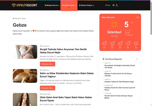 Gebze Escort ✌️❤️ Gebze Eskort Bayan | Sehirfirsati.com.tr