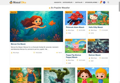 MasalAbi ile Masal Oku: Uyku Masalları ve Çocuk Masalları