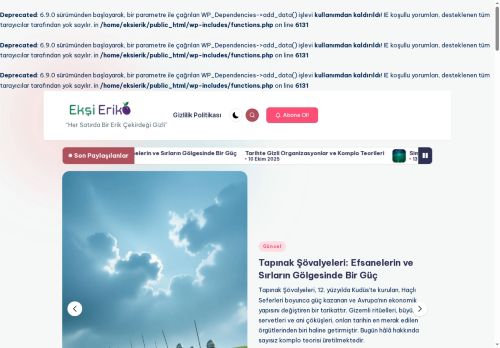 “Her Satırda Bir Erik Çekirdeği Gizli” - Ekşi Erik