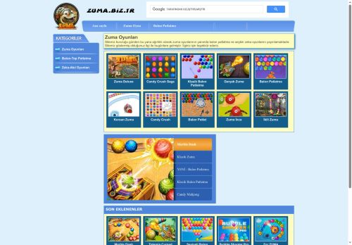 Balon ve Top Patlama Oyunları - Zuma Oyna