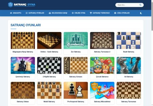 Satranç Oyna ♟️ Online, 2 Kişilik ve Bilgisayara Karşı Ücretsiz