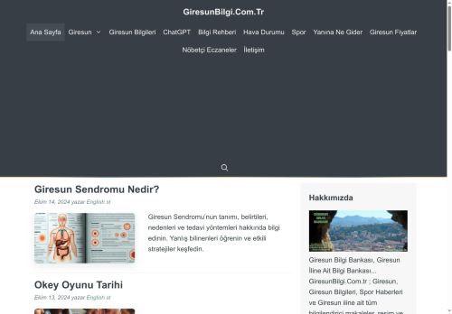 Giresun Kültür Ve Haber Portalı | Giresun Gezilecek Yerler 2024