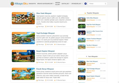 HikayeAbi ile Hikaye Oku | Kısa, Uzun Çocuk Hikayeleri