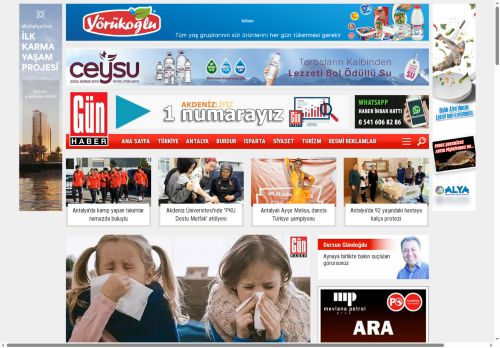 Antalya haber , Haber Antalya , Antalya Güncel , Antalya Haber sitesi , Antalya online haber , Antalya haber portalı , Antalya'dan haberler , Antalya spor haber , Antalya turizm haber - Gün Haber