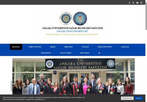 Sağlık Yönetimi Bölümü – Sağlık Bilimleri Fakütesi