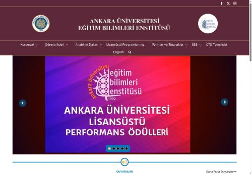Beden Eğitimi ve Spor Anabilim Dalı – Ankara Üniversitesi