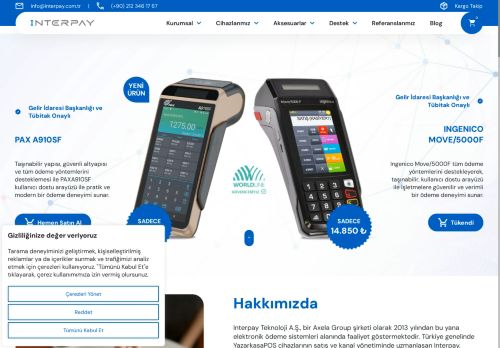Interpay.com.tr: Yazarkasa POS ve Yedek Parça Satış