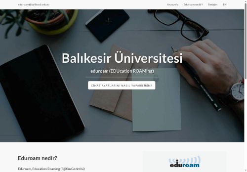 Eduroam - Balıkesir Üniversitesi