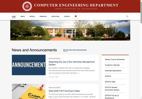Computer Engineering Department - IZTECH
