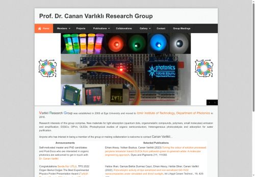 Prof. Dr. Canan Varlıklı Research Group – Prof. Dr. Canan Varlıklı Research Group