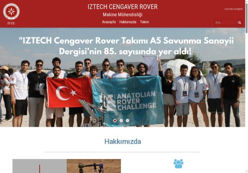 cengaverrover sitesi – IZTECH Cengaver Rover