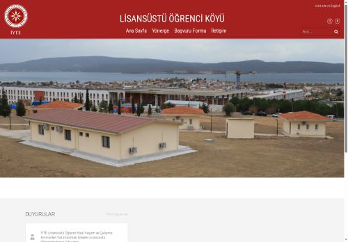 Lisansüstü Öğrenci Köyü – İzmir Yüksek Teknoloji Enstitüsü