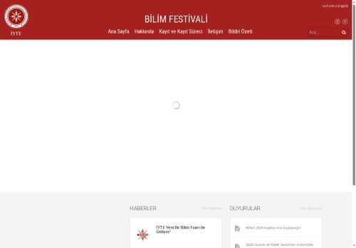 YAŞAM BİLİMLERİ TOPLULUĞU – İYTE BİLFEST