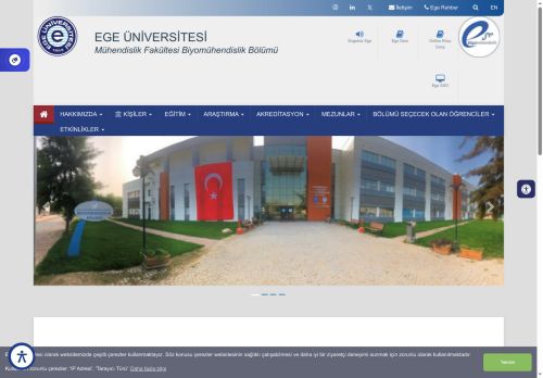 EÜ Mühendislik Fakültesi - Biyomühendislik Bölümü