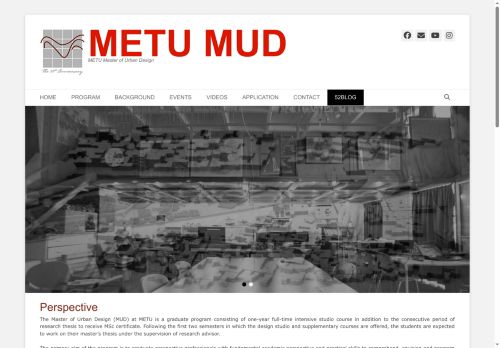 METU MUD – METU Master of Urban Design