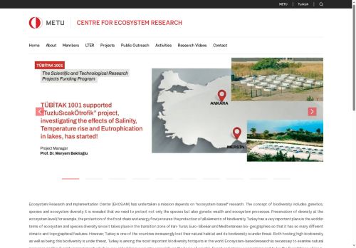 Home | CENTRE FOR ECOSYSTEM RESEARCH