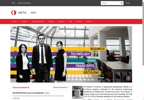 MEM | Master of Science in Engineering Management