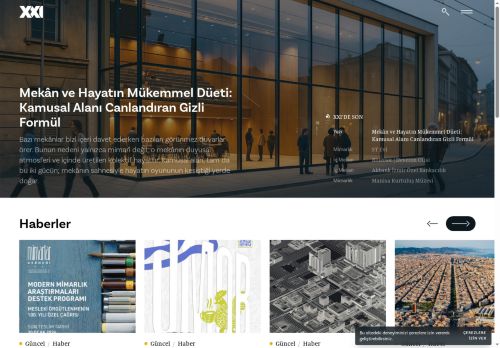 Anasayfa — XXI
