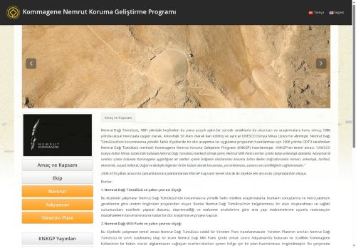 Commagene Nemrut Conservation and Development Programme