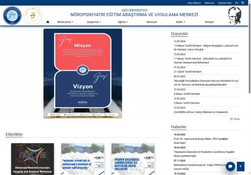 Doktora Programı | Nöropsikiyatri Eğitim Araştırma Ve Uygulama Merkezi | Gazi Üniversitesi