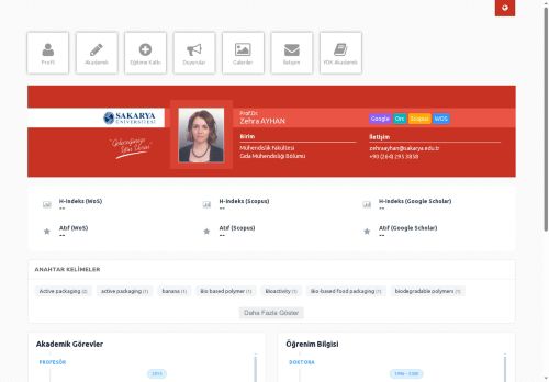 Prof.Dr. Zehra AYHAN