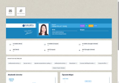 Doç.Dr. Gökçe POLAT YEMİŞ