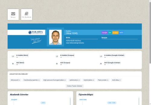 Prof.Dr. Oktay YEMİŞ