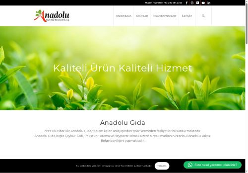 Anadolu Gıda – Anadolu Gida