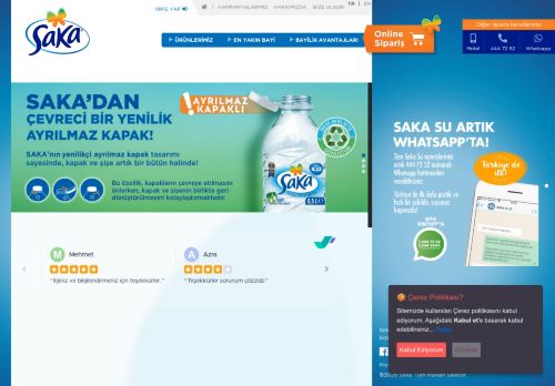 Saka Su - Anasayfa