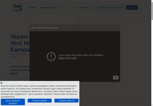 Pınar Su ve İçecek | Anasayfa
