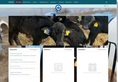 Department of Animal Science | Eskisehir Osmangazi University - Home