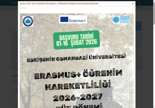INTERNATIONAL RELATIONS OFFICE | Eskisehir Osmangazi University - Home