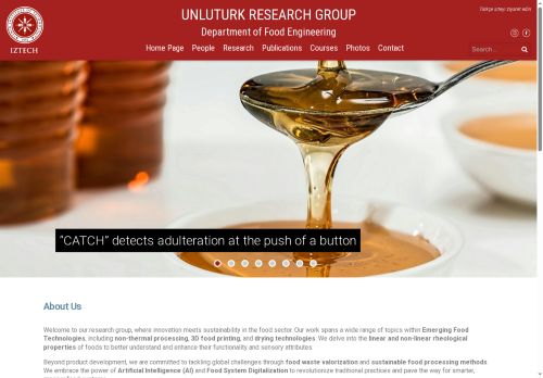 Prof. Dr. Sevcan Ünlütürk Araştırma Grubu – İzmir Yüksek Teknoloji Enstitüsü