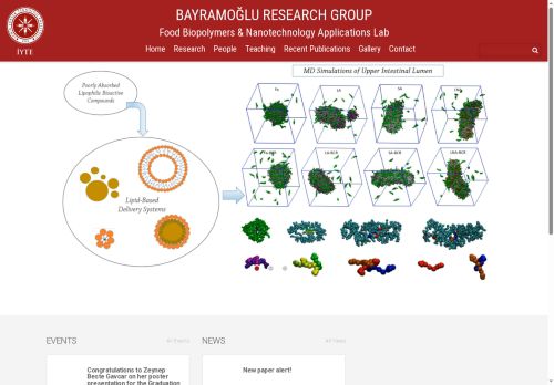 Beste Bayramoglu Research Group – Izmir Institute of Technology