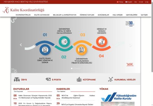 Kalite Politikamız | Kalite Koordinatörlüğü