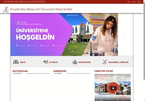Nevşehir Hacı Bektaş Veli Üniversitesi Müzik Kulübü | NEVŞEHİR HACI BEKTAŞ VELİ ÜNİVERSİTESİ