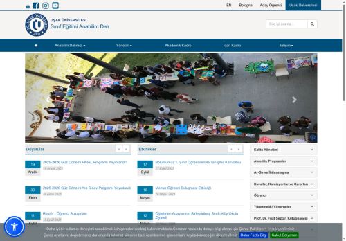 Sınıf Eğitimi Anabilim Dalı