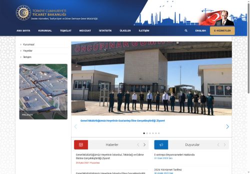 Destek Hizmetleri, Tasfiye İşleri ve Döner Sermaye Genel Müdürlüğü | T.C. Ticaret Bakanlığı