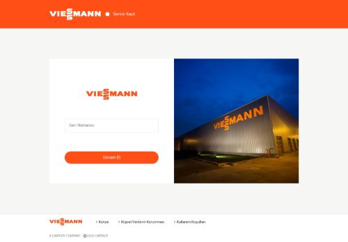 Viessmann Servis Kayıt