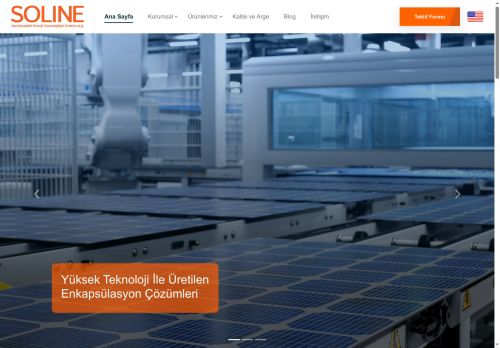 Yenilenebilir Enerji Teknolojileri Üretim A.Ş. - SOLİNE